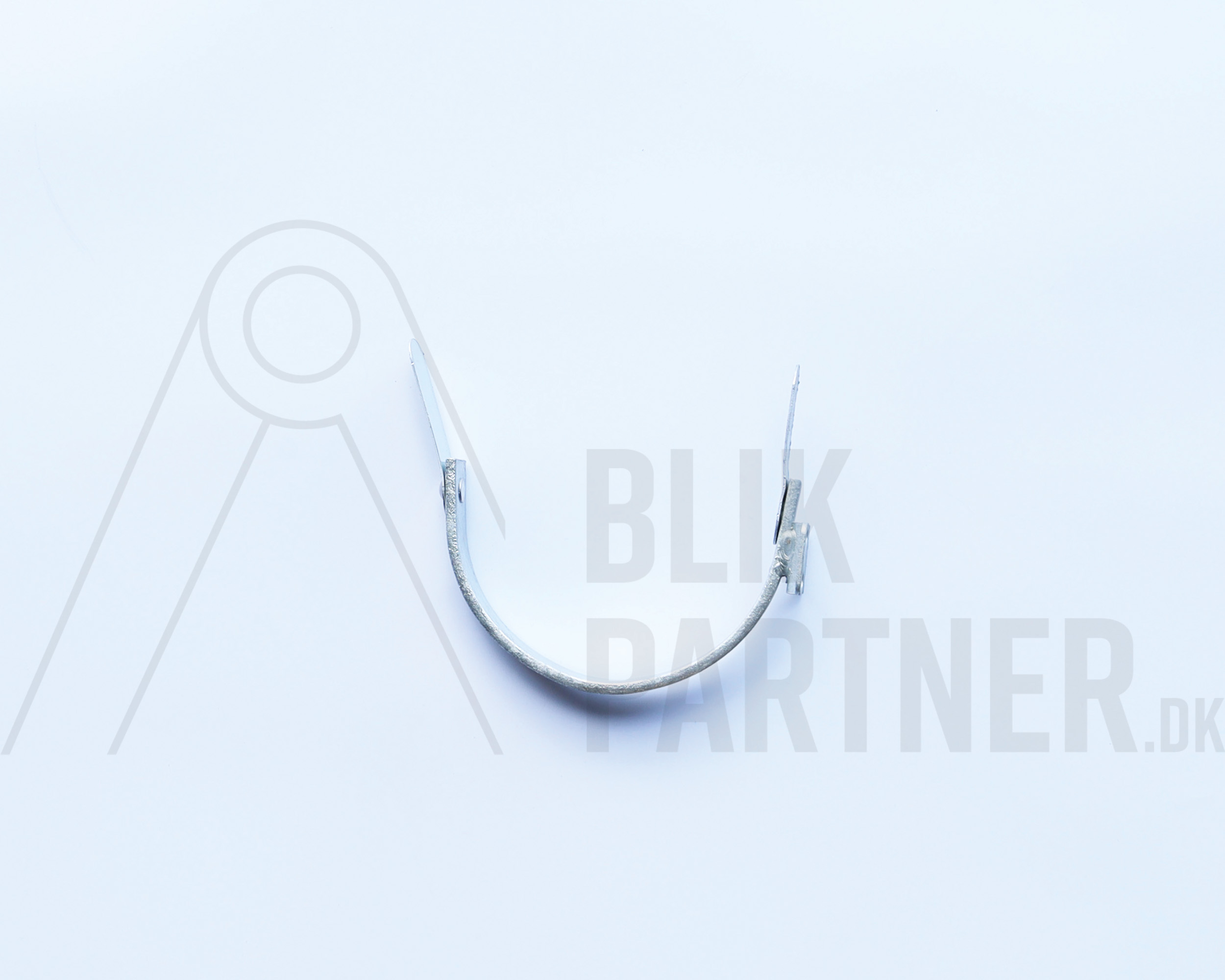 Konsoljern, 1/2 rund, 280(11"), Standard, Galv., Blank